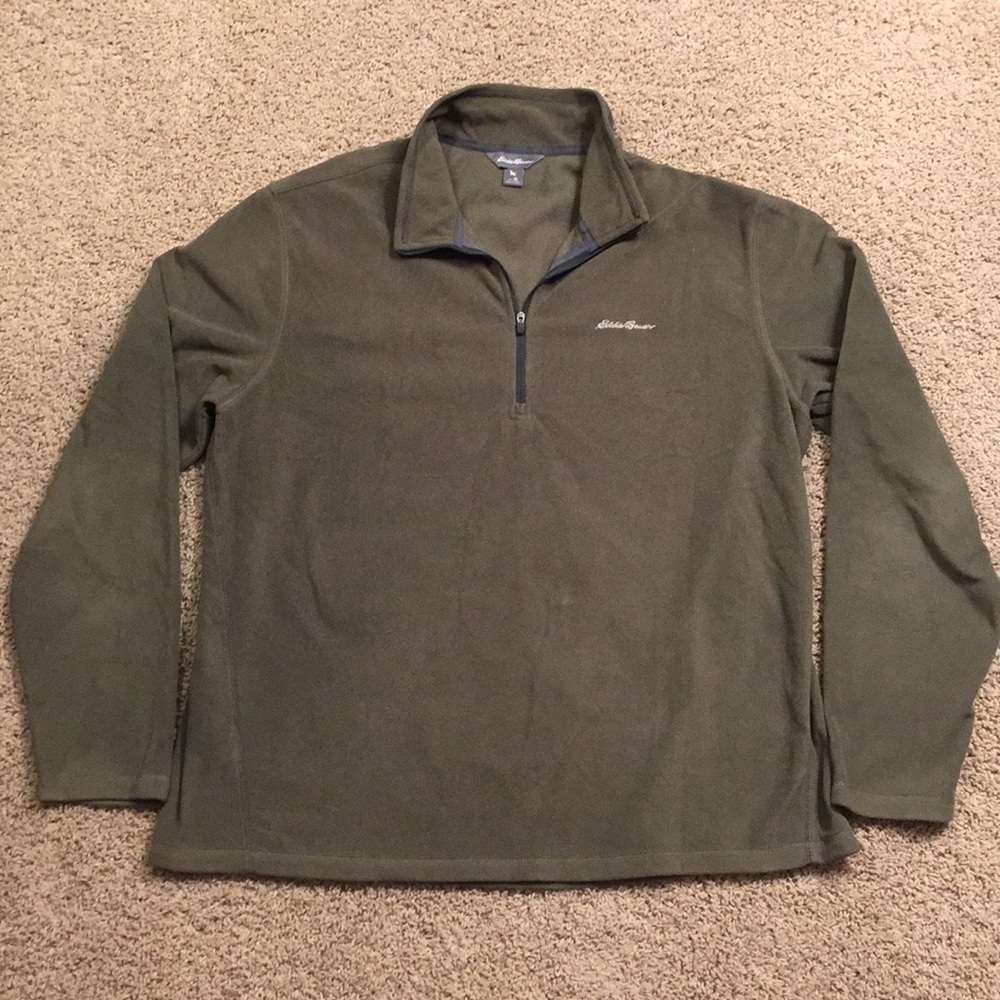 NWOT Eddie Bauer quarter zip sweater